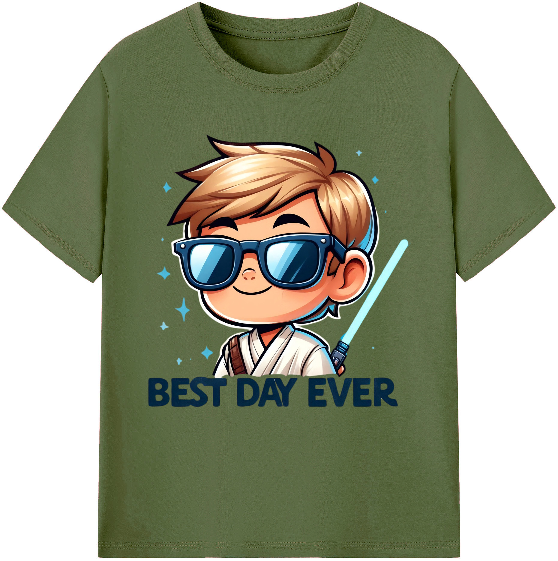 （画像用） スター・ウォーズ Star Wars 綿100％半袖Tシャツ（フロントプリント）